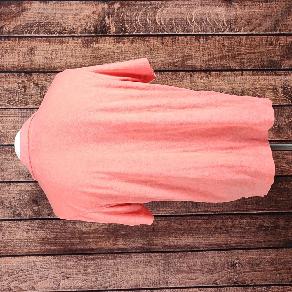 Limited Edition Coral Pink Mens Soft Terry Cloth Beach Shirt Like New - Picture 4 of 9